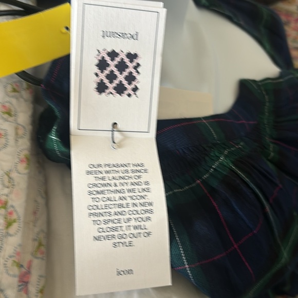 Crown and ivy ICON  peasant blouse M - Picture 5 of 6